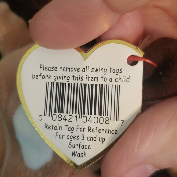 Vintage 1995 Ty Beanie Baby DERBY the Horse - Picture 5 of 8